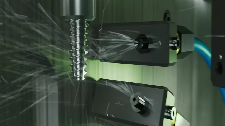 Promo for a dental implant maker: still 3